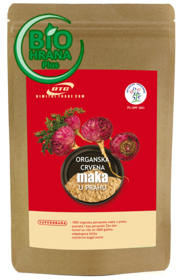 Organska crvena maka u prahu  100g dtc